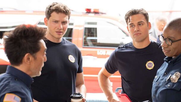 9-1-1 heads into season 10 after four stunt injuries, including Oliver Stark's broken ankle